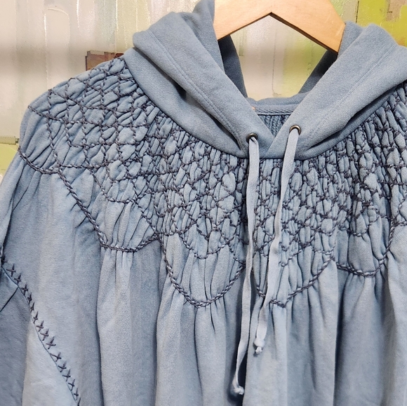 New!Free People Marty Smocked Mini Dress - Picture 9 of 13